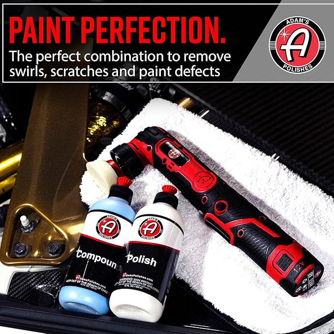 Adam's Polishes Swirl Killer Micro - Correct & Polish Tough to Reach Areas, Badge Emblems, Grills, Chrome, Interior Consoles, and More - Powerful Nano Polisher for Professional Detailing Results