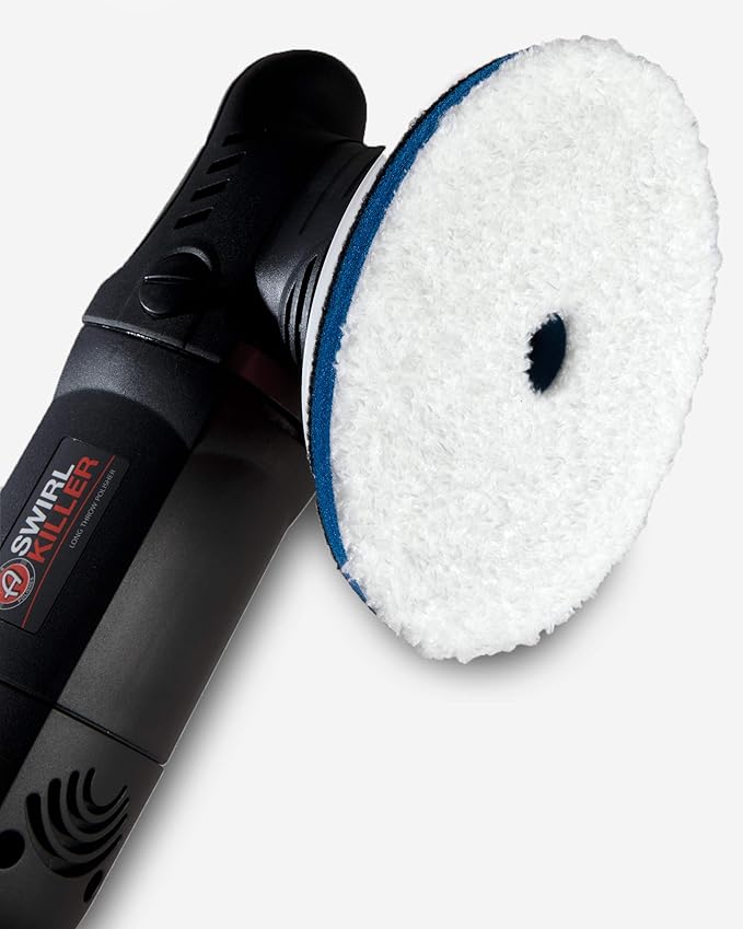 Adam's Polishes Premium Polisher Pads - Expertly Designed to Make Polishing and Paint Correction Easier - Color Coded to Match with Recommended Polishes or Compounds (6.5, Microfiber Cutting Pad)