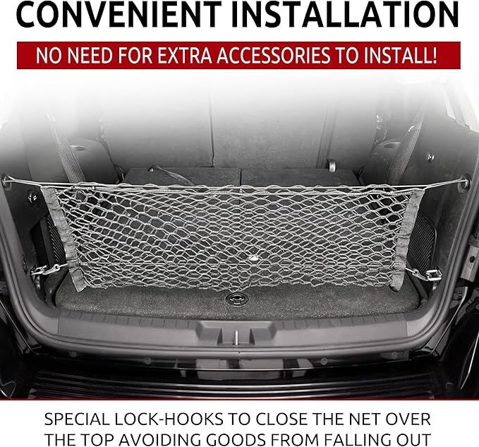 Envelope Style Trunk Cargo Net for DODGE JOURNEY 2009 10 11 12 13 14 2015 2016 2017 2018 2019 NEW