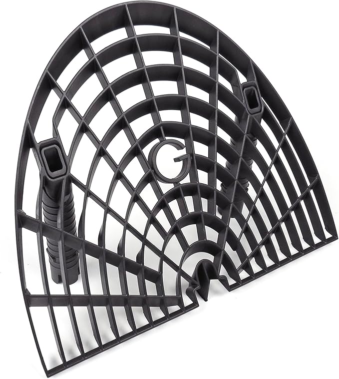 Grit Guard Washboard Bucket Insert, Removes Dirt from Wash Mitt for Car Detailing, Attaches to Grit Guard Insert, Fits Most 3-6 Gallon Car Wash Buckets - Black
