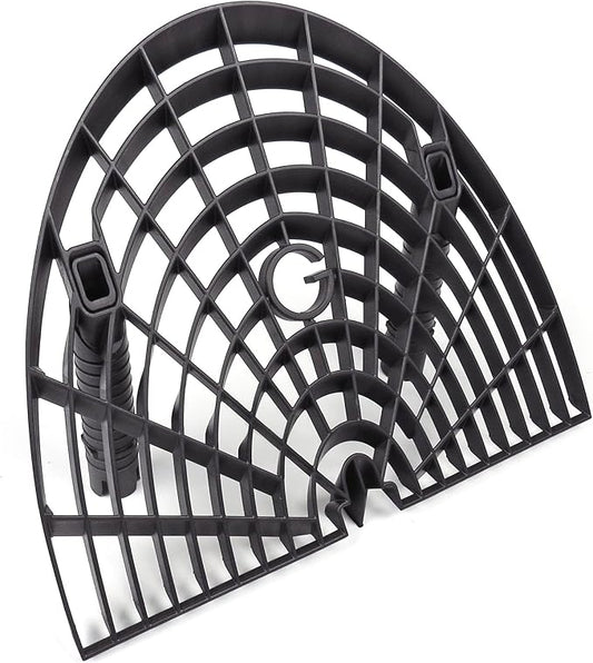 Grit Guard Washboard Bucket Insert, Removes Dirt from Wash Mitt for Car Detailing, Attaches to Grit Guard Insert, Fits Most 3-6 Gallon Car Wash Buckets - Black