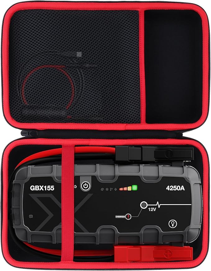 Lebakort Storage Case Compatible with Boost X GBX155 / Boost Pro GB150 UltraSafe Portable Lithium Jump Starter