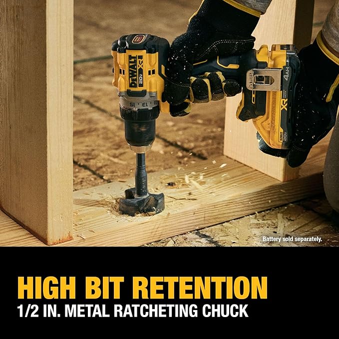 DEWALT 20V MAX XR Brushless Cordless 1/2 in. Drill/Driver (Tool Only) (DCD801B)