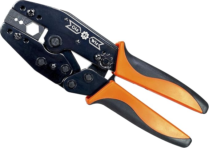 RF Coax Ratchet Crimp Tool For RG8 RG11 RG174 RG179 RG213 LMR400 .100" .128" .429" G-H3K