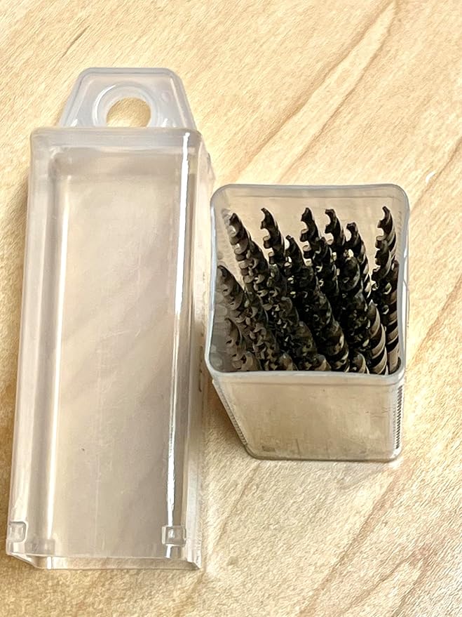 FTG USA Storage Container 4 Piece Large Size Extendable Plastic Box Used as Storage Case for Countersink and Replacement Drill Bits