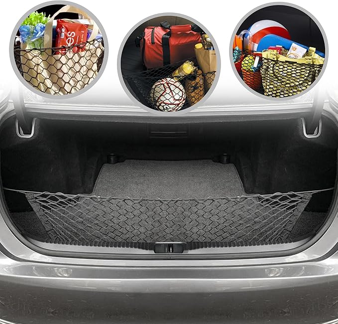 TrunkNets Inc Envelope Style Trunk Cargo Net for Lexus GS200t GS Turbo GS350 GS F GS350h 2013-2020