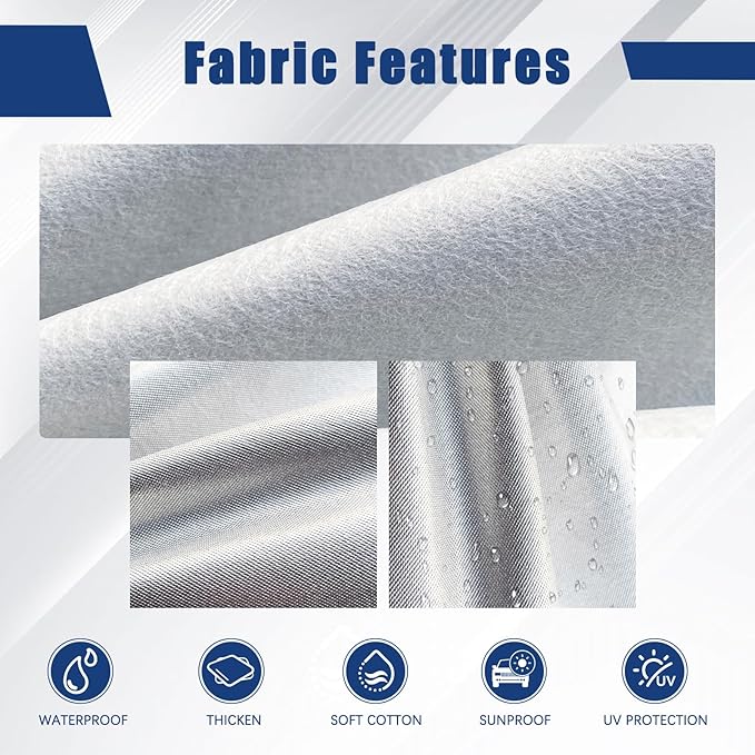 Kayme 6 Layers Car Cover Custom Fit for (2017-2023) Tesla Model 3 Waterproof All Weather for Automobiles,Outdoor Full Cover Rain Sun UV Protection