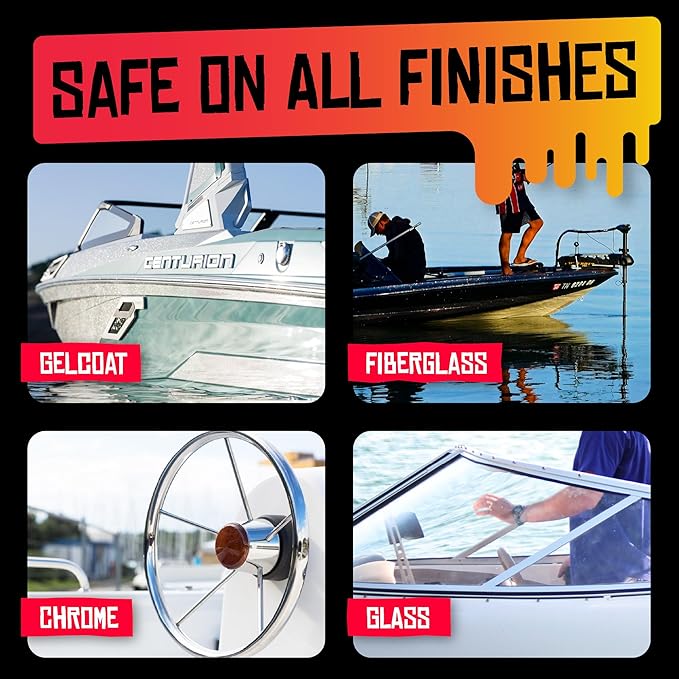 Boat Juice Protection Boat Ceramic Coating Spray - Marine Ceramic Coating for Boats, Ceramic Boat Wax Spray, Marine Wax for Boats - Boat Cleaner, Boat Cleaning Supplies, Boat Accessories