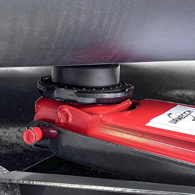Lifting Jack Pad for Tesla Model 3/Y/S/X, 4PCS Rubber Jack Pad Adapter Pucks Tool Chassis Jack Point Pad Sturdy Adapter, Car Tire Repair Tool Kit with Storage Box