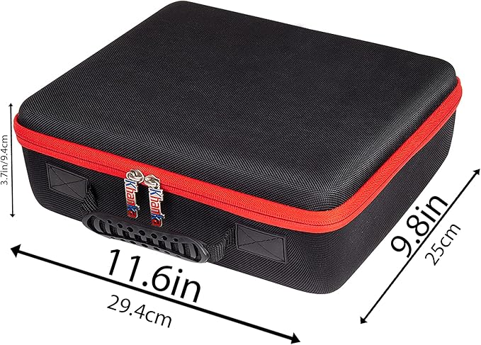 khanka Hard Storage Case Replacement for CRAFTSMAN V20 Cordless Drill/Driver Kit (CMCD700C1/CMCD701C2/CMCD710C1/CMCD711C2/CMCD711D1), Case Only