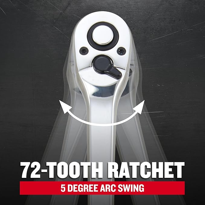 CRAFTSMAN Ratchet, Long-Handle, 1/2 Inch Drive (CMMT99441)