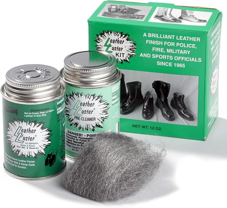 Leather Luster Patent Leather Polish, Cleaner and Conditioner | Made in the USA