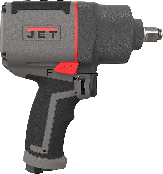 JET 1/2-Inch Composite Impact Wrench, 800 ft-lbs, 7300 RPM (Model JAT-126)