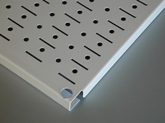 Wall Control Pegboard Organizer 4 ft. Metal Pegboard Standard Tool Storage Kit with Gray Toolboard and White Accessories