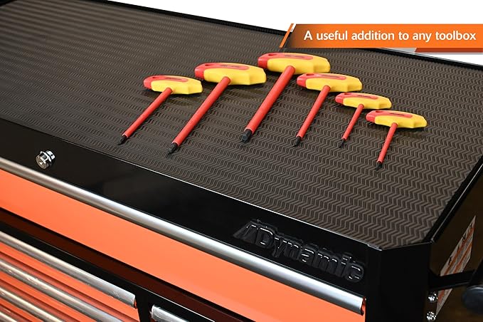 Dynamic Tools 6 Pc Insulated SAE T-Handle Hex Key Set, Insulated Tools For Electrical Work, Hex Keys Individually Certified to 1,000V