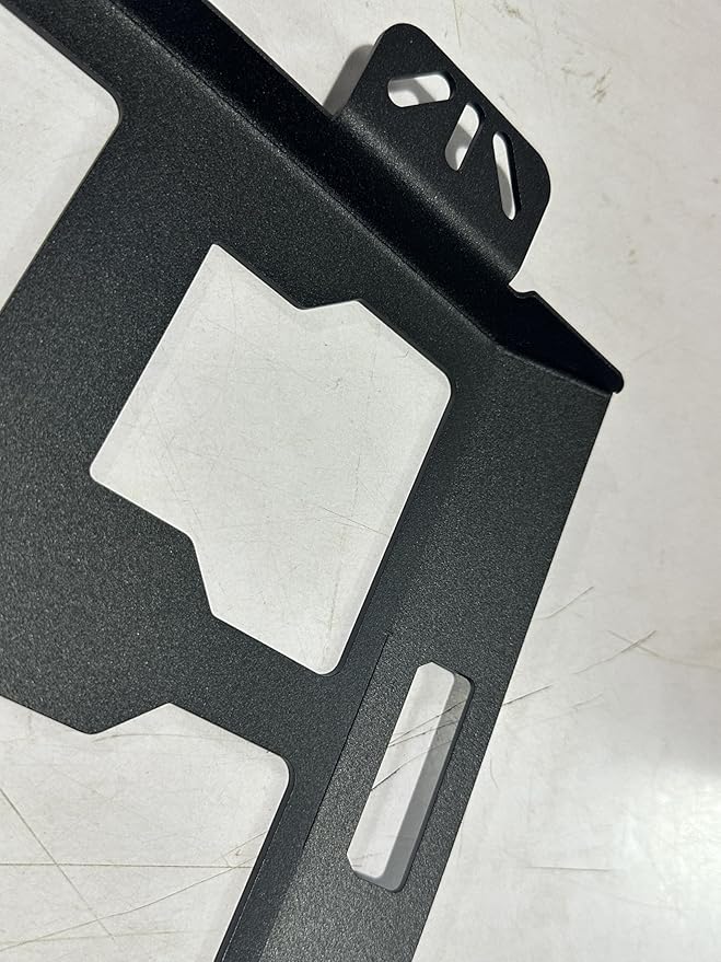 NyVoozy for milwaukee packout wall mount Packout Mounting Plate, Metal Base for Milwaukee Toolboxes, milwaukee mounting plate Wall or Floor Mount (2 Half Width Black)