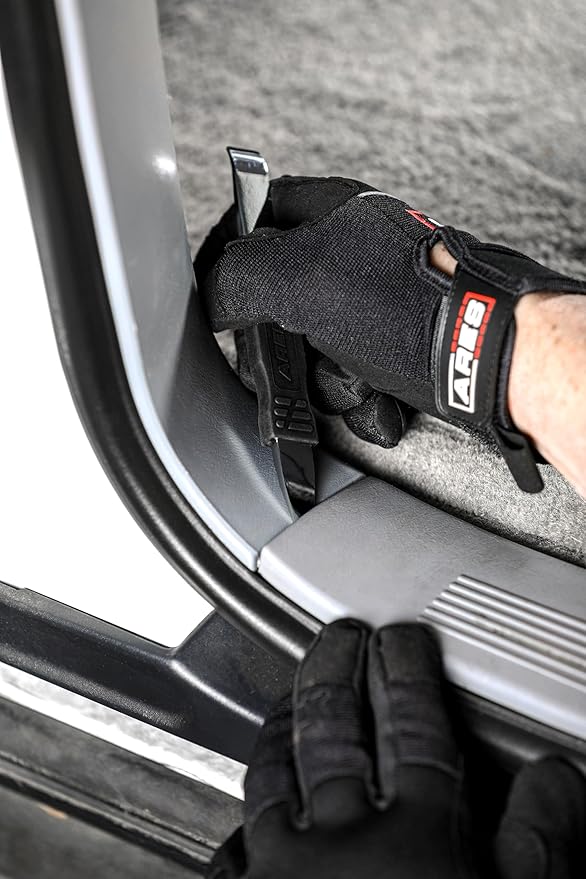 ARES 10123 – 2-Piece Automotive Trim Tool Kit – Ultra-Thin Prybar Ends Offer Superior Strength Without Damaging Material – Removes Trim, Molding, Fasteners, Panels, and More