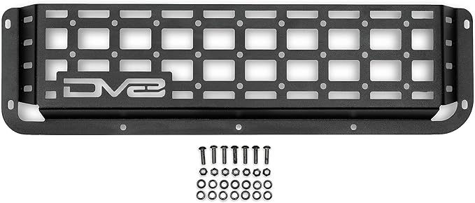 Molle Door Pocket for the 2003-2009 Lexus GX 470 | Cargo Net Replacement | Steel Pocket to Replace Saggy Factory Net | Great for Molle Bags, Recovery Gear, Tools, Med-Kit, & More | DV8 Offroad