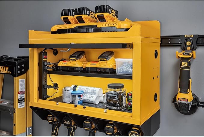DEWALT Tool Organizer, Short Standard Hook, DEWALT Workshop Storage System Compatible (DWST82805)