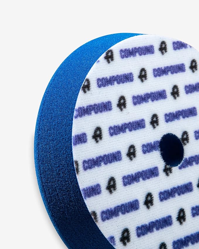 Adam's Polishes Premium Polisher Pads - Expertly Designed to Make Polishing and Paint Correction Easier - Color Coded to Match with Recommended Polishes or Compounds (6.5, Blue Compound Pad)
