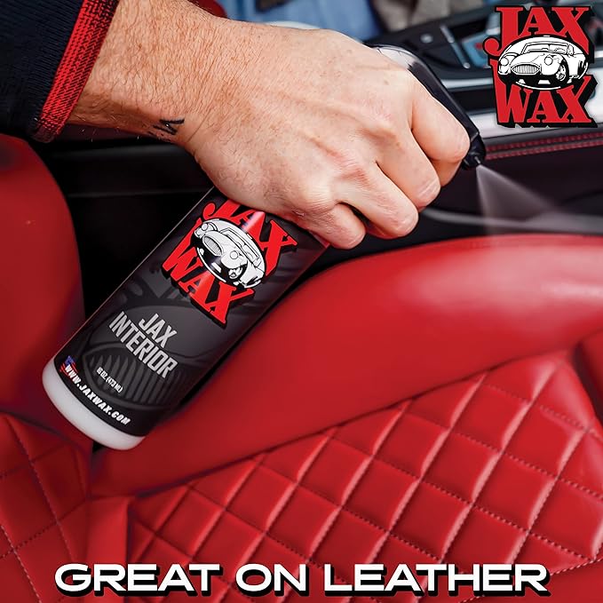 Jax Wax Interior Detailer - One Step Cleaner and Conditioner, Car and Boat Interior Cleaner, 16 Ounce