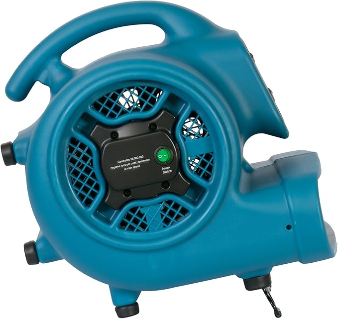 XPOWER P-450NT Freshen Aire Scented Air Mover Scent Diffusing Fan + Ionizer for Immediate Scenting, Cooling, Ventilating, & Drying of Large Areas