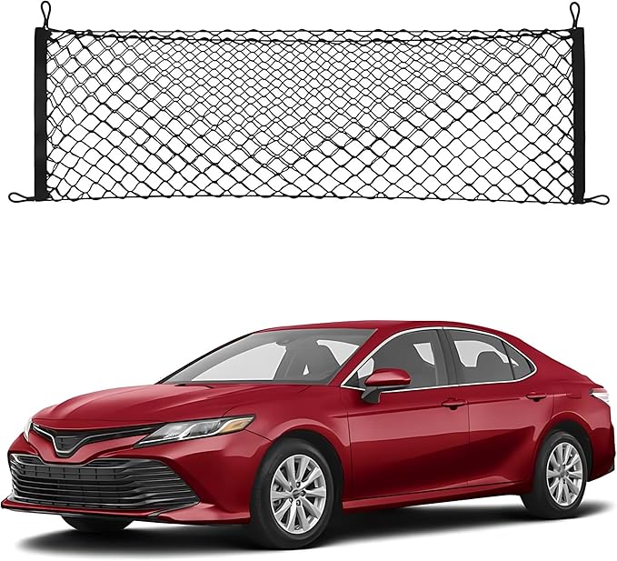 Tailgate Trunk Cargo Net Compatible with 2018 2019 2020 2021 2022 2023 2024 2025 2026 Toyota Camry