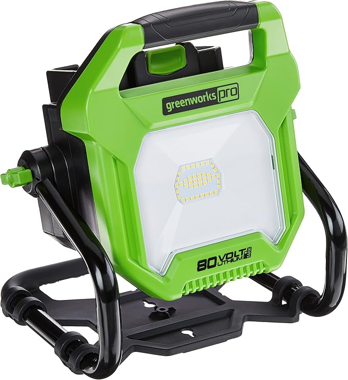 Greenworks Pro 80V (AC/DC) 2500-Lumen LED Work Light, Tool Only