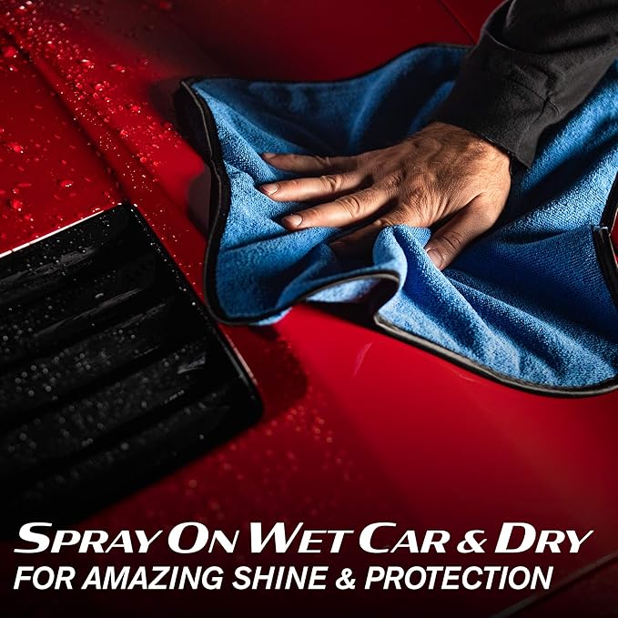 53410 Hybrid Solutions Ceramic Wet Wax, 1-Step Shine and Protection, Extreme Water Beading, Keeps Vehicle Cleaner for Longer, No Streaks, 26 oz. (Pack of 2)