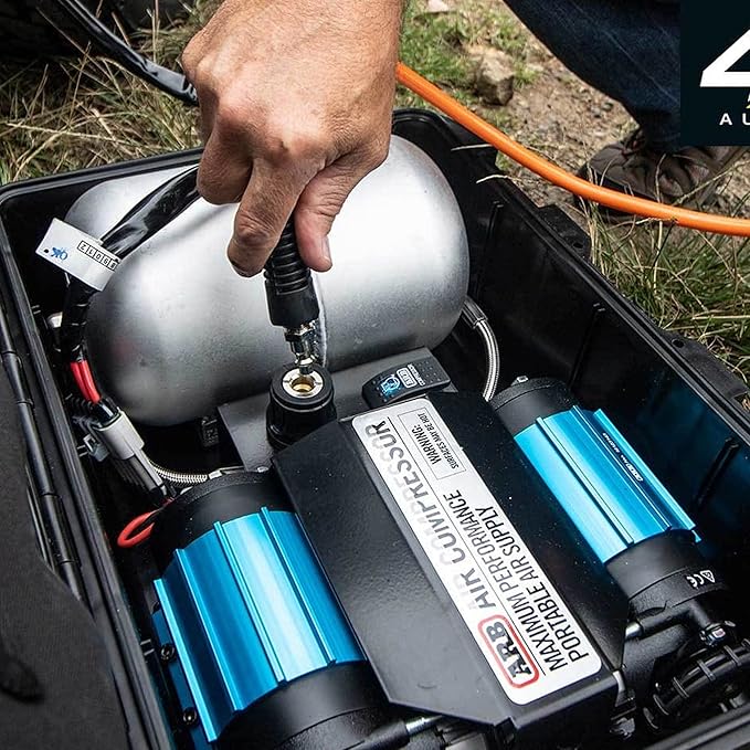 ARB (CKMTP12) 12V Twin Motor High Performance Portable Air Compressor