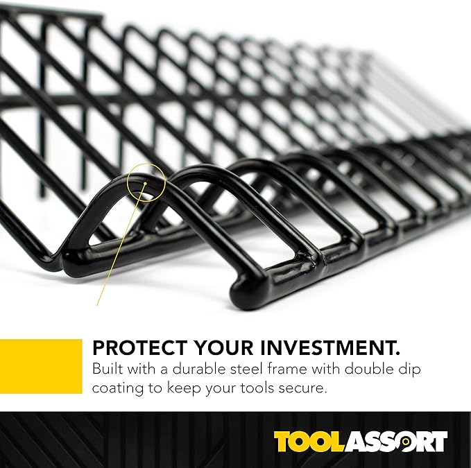 Plier Organizer Rack for Tool Box Storage, Holds Regular and Wide Handle Pliers, Fits Toolbox or Chest Drawers, Durable and Space-Saving Design (1 Pack)