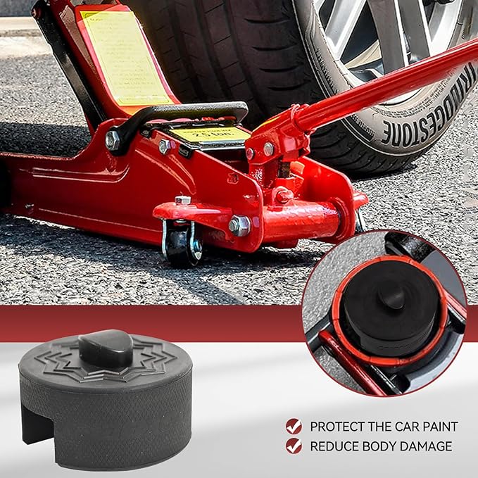 Jack Stand Rubber Pad for Porsche 911 964 993 996 991 Cayman Boxster Jack Stand Pad Adapter Pinch Weld Frame Rail Lifting Car Jacking Removal Repair Tool