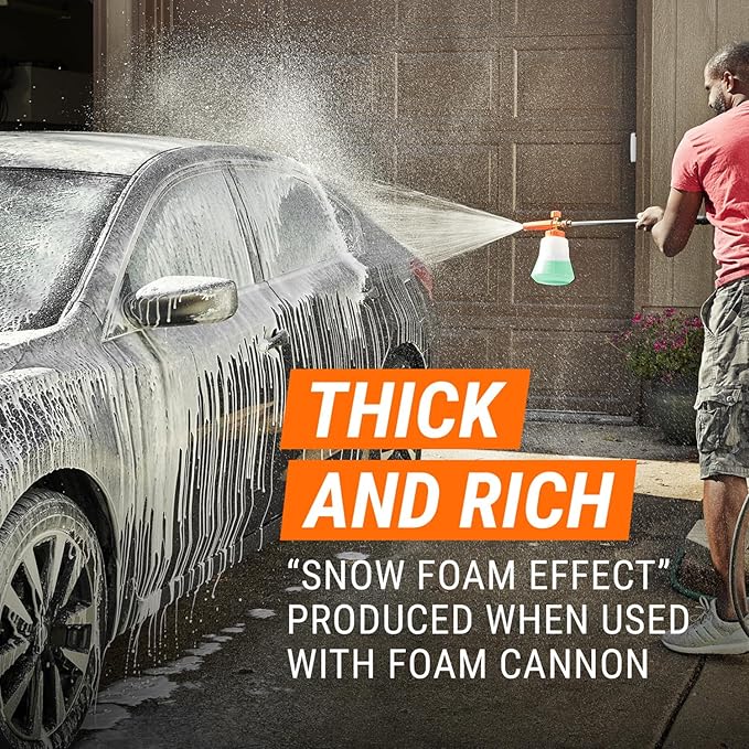 Armor All Ceramic Foaming Car Wash Soap with Extreme Shield, 1 Gallon, 128 Fl Oz (Pack of 1)