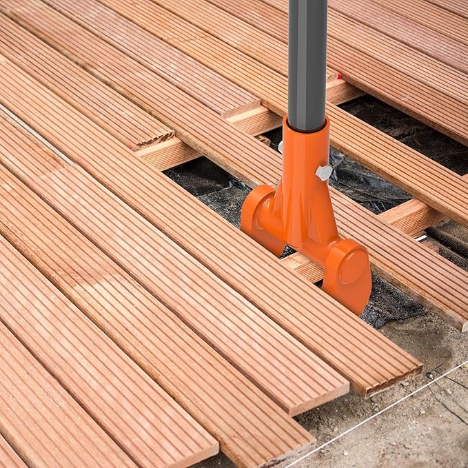 Pallet Buster Tool - Fully Welded Deck Board Removal Tool for Demolition, Heavy Duty Deck Wrecker Pry Bar, Wooden Pallet Dismantling Tool (Head Only, No Handle)