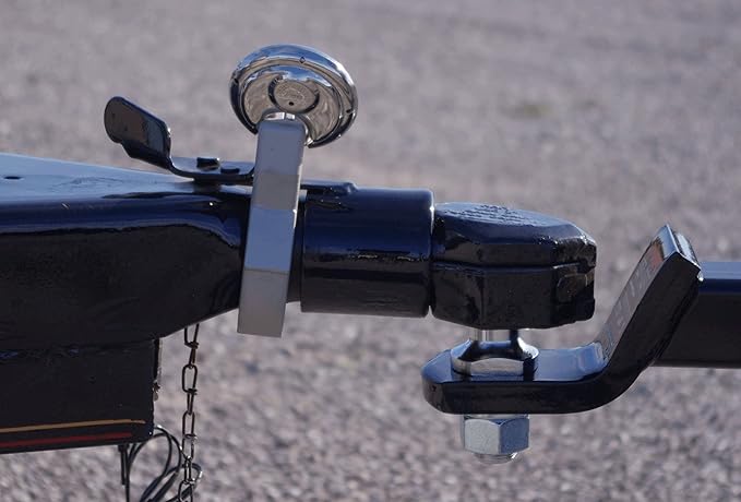 The Collar Trailer Hitch Lock for Bulldog-Style Couplers (Including The RAM)