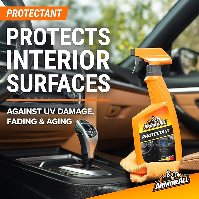 Armor All Premier Car Care Kit, Includes Car Wax & Wash Kit, Glass Cleaner, Car Air Freshener, Tire & Wheel Cleaner (8 Piece Kit)