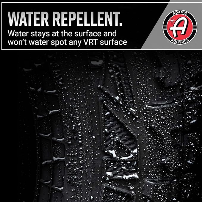 Adam's Polishes VRT Combo - Vinyl, Rubber and Plastic Non-Greasy Long Lasting Super Shine Dressing for Tires, Trim and More, Safe for Cars, Trucks, SUVs, RVs & More