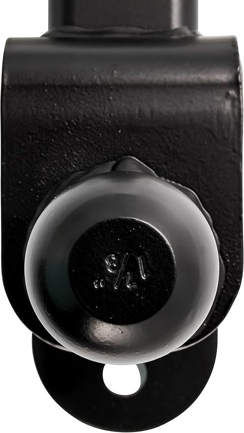 Black Boar UTV ATV Multi-Hitch - Features 1-7/8” Hitch Ball, 2” Shank - 6” (L) Shank - Hitch Ball has 2” Rise & Rated for 2,000lbs - Use w/utility trailers, tow straps & other ATV Accessories (66027)