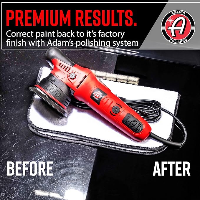 Adam's Polishes Premium Polisher Pads - Expertly Designed to Make Polishing and Paint Correction Easier, Quicker - Color Coded to Match with Recommended Polishes or Compounds (5.5, Blue Compound Pad)