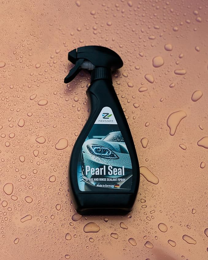 nextzett Pearl Seal Spray & Rinse Sealant | Quick & Easy High Gloss Protection for All Paint Types, 16.9 fl oz