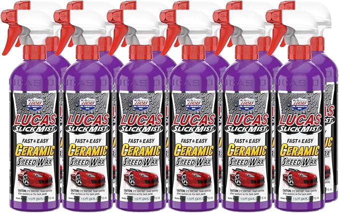 Lucas Oil 11294 Slick Mist Ceramic Speed Wax - 24 Ounce
