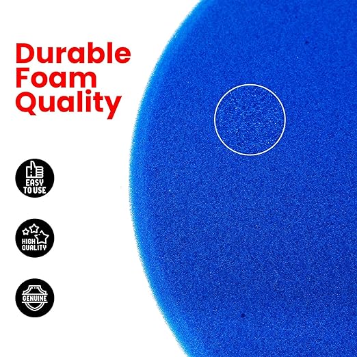 Maxshine 5” Universal High Pro Cutting Foam Pad – Compatible with DA & Rotary Polishers – Professional Detailing Pad for Swirl & Oxidation Removal – Washable & Reusable – Hook & Loop Backing