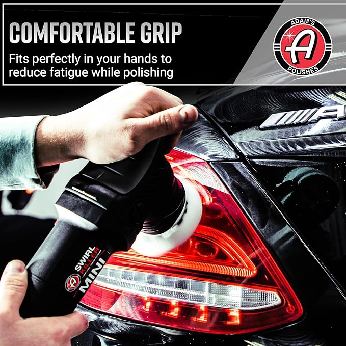 Adam's Polishes Swirl Killer 12mm Polisher - Orbital Polishing Paint Correcting Buffer Tool - Car Scratch Remover - Use Post Car Wash Clay Bar & Pre Wax or Ceramic Coating