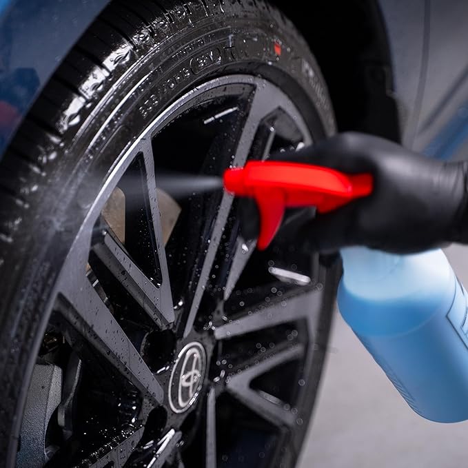 Malco Aqua Bead Water Based Dressing - Non-Greasy Interior and Exterior Dressing/Shines Car Tires, Rubber, Plastic and Trim/Concentrated Formula, Dilutable for Variable Gloss / 1 Gallon (129601)