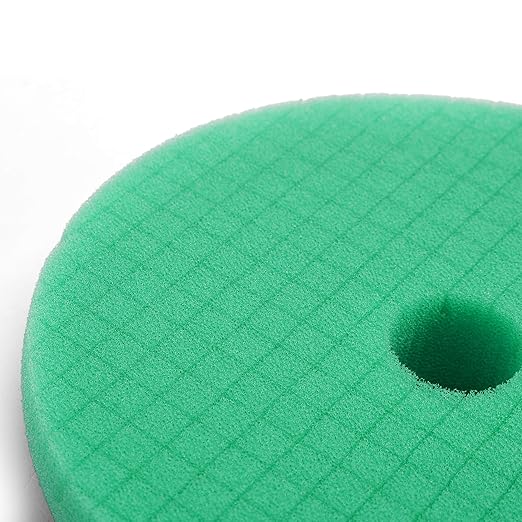 Maxshine 5" Universal Cross Cut Polishing Foam Pad for Cutting – Hook & Loop – Compatible with DA & Rotary Polishers – Cross Cut Design for Heat Control & Efficient Compound Delivery