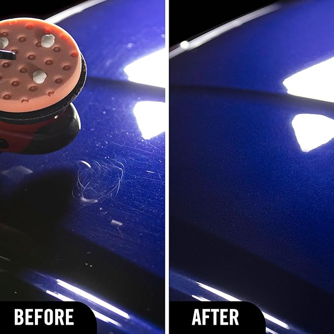 Turtle Wax Hybrid Solutions Ceramic Car Polish and Wax, Light Scratch Remover, Durable Paint Protection, Extreme Water Beading, High Gloss Shine, Hand or Machine Polisher Use, 14 oz (Pack of 3)