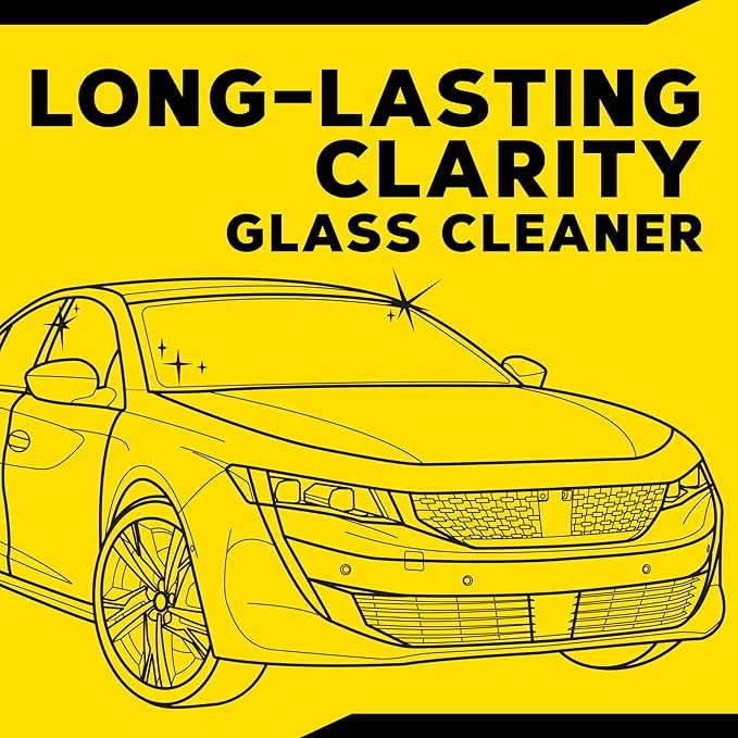 Meguiar's Perfect Clarity Glass Cleaner, Keep Windows, Windshields, and Mirrors Gleaming using a Premium Anti-Hazing Formula that Leaves a Superior Streak Free Finish, 24 Oz