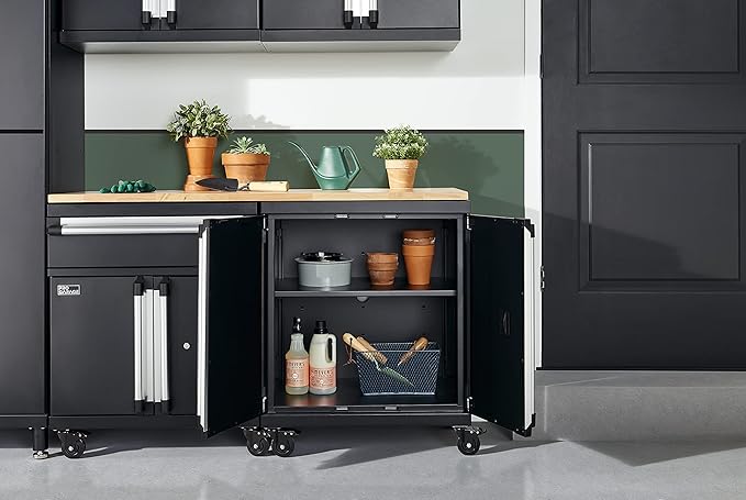 ClosetMaid ProGarage Workbench Top, Heavy Duty Rubberwood, Scratch Resistant, Durable, for Garage or Workshop