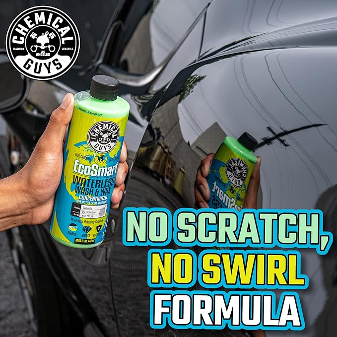 Chemical Guys WAC_707 EcoSmart Hyper Concentrated Waterless Car Wash and Wax, Safe for Cars, Trucks, SUVs, Motorcycles, RVs & More, 128 oz (1 Gallon)