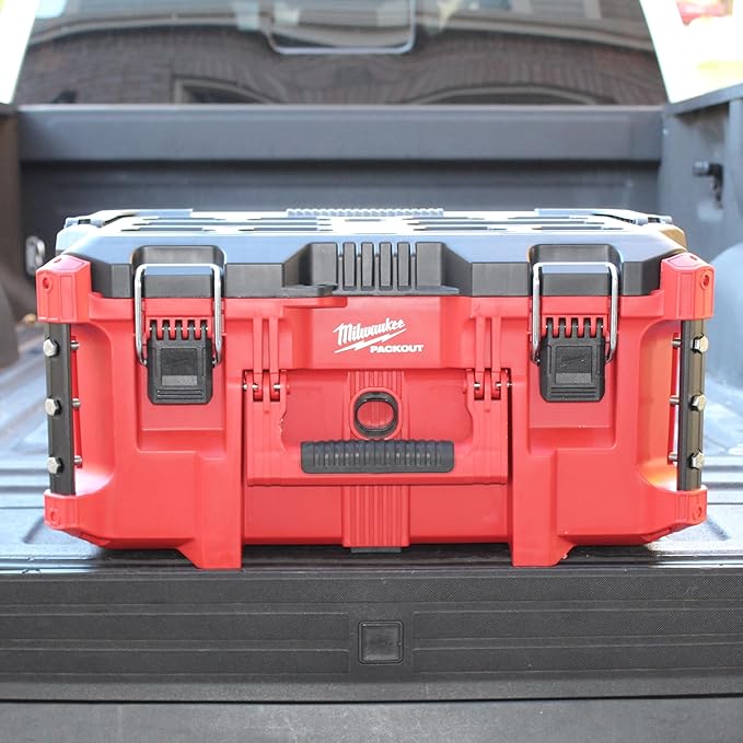 Alpha Engineered Threaded Replacement Packout Rails 7.7” (195mm) Compatible with Milwaukee Packout Tool Box 48-22-8425 Includes End Caps - Heavy Duty Aluminum Rails - Fits Packout Accessories – Black